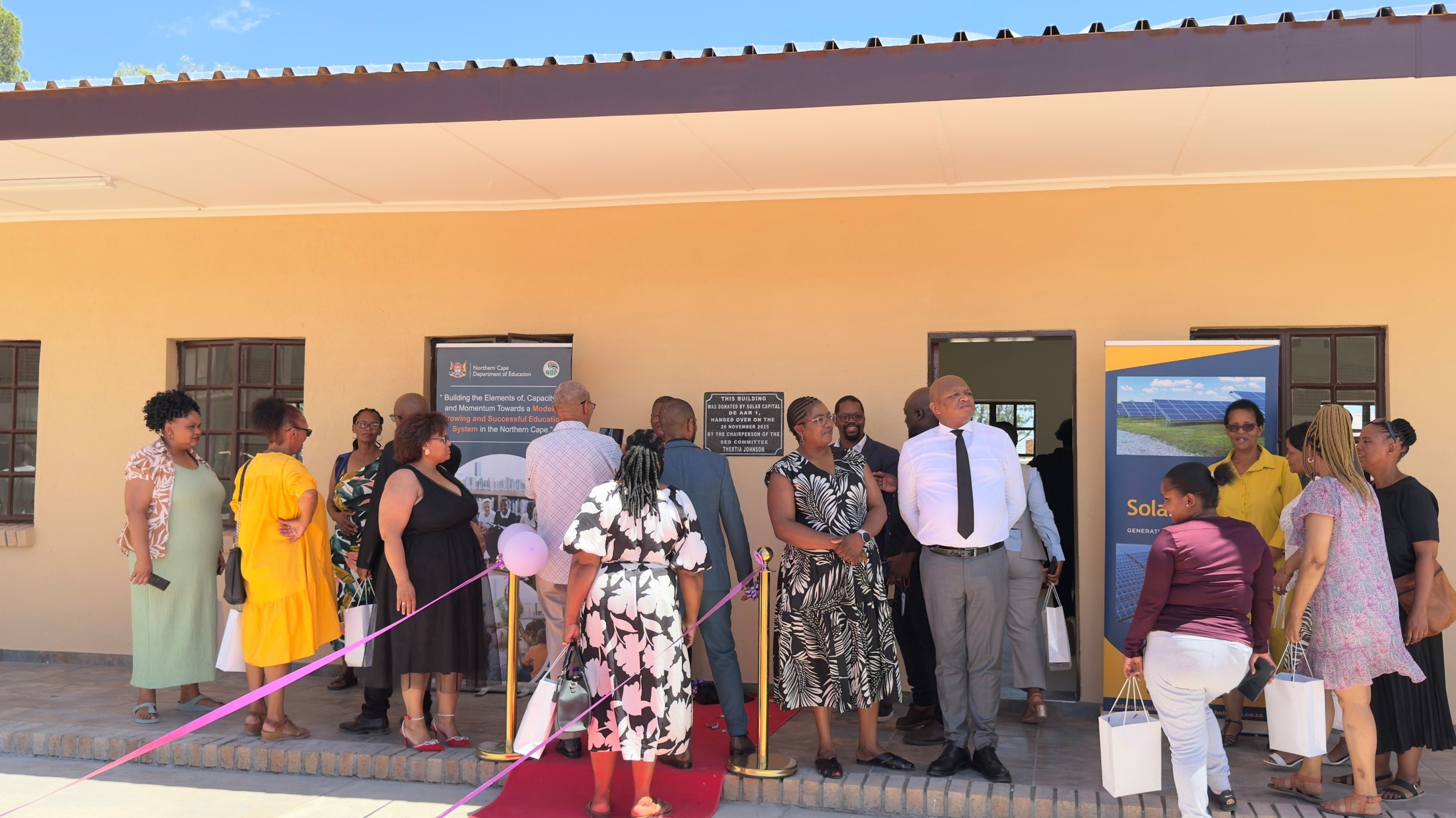 Logiscool handover ceremony at St John's Primary, De Aar